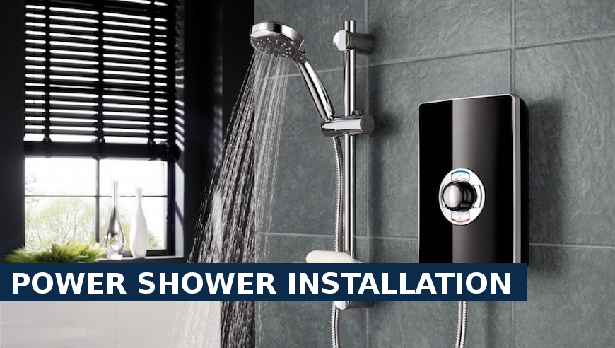 Power shower installation Thornton Heath